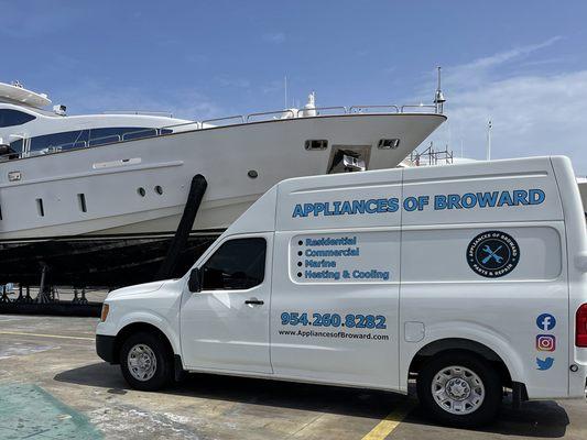 Appliances of Broward - Servicing all Broward County Ship Yards & Marinas