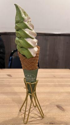 Mix Soft Serve with Cone