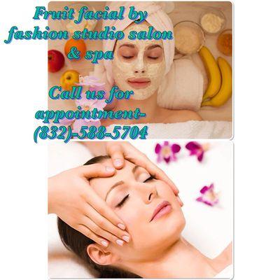 Fruit facial for nourishing your skin loaded with benefits of antioxidants, smooth & younger looks, anti-tan, even-tone, revitalize.