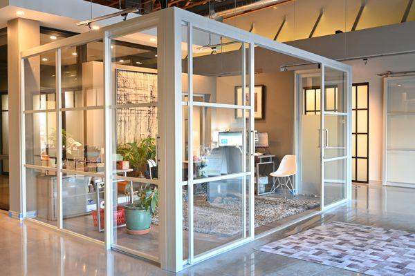 Come visit the remodeled Scottsdale showroom and experience the wide array of interior glass solutions we can offer for your home or office