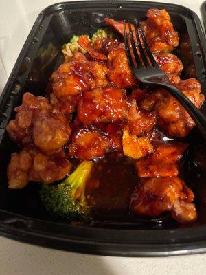 Orange chicken