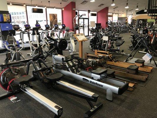 Rowing Machines for home at Johnson Fitness & Wellness