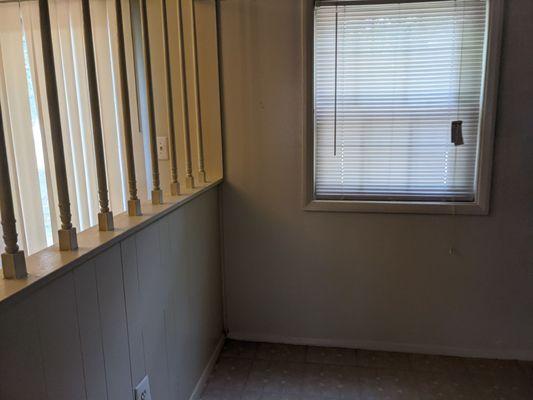 Moving out photos. Two bedroom house. Bath and a half Kitchen