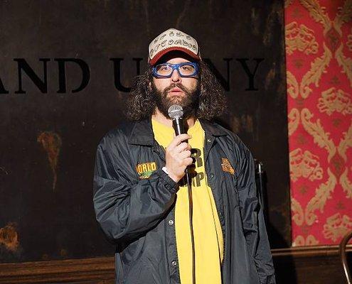 Judah Friedlander on stage.