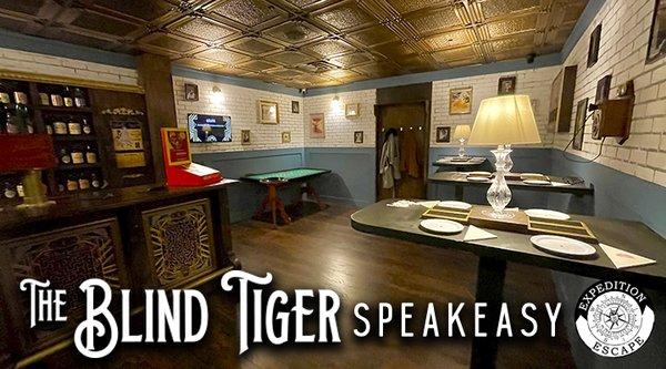 The Blind Tiger Speakeasy Escape Room Learn more at: https://expeditionescape.com/escape-room-king-of-prussia-pa/the-blind-tiger-speakeasy-