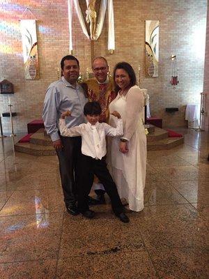 Gabriel's baptism