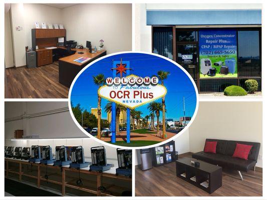 OCR Plus has a cozy waiting area for their customers to wait while their equipment is getting diagnosed.