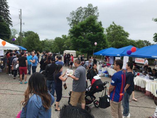 A full house at the Thai tasting Festival