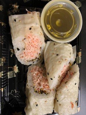 Butter crab roll