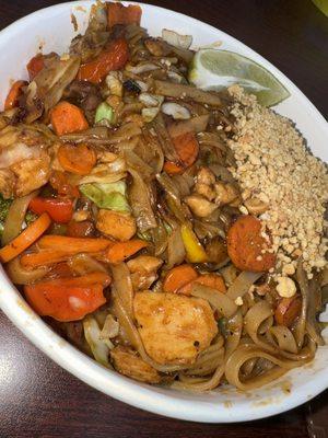 Chicken pad Thai