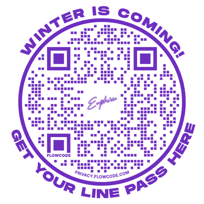 scan here to buy your line pass