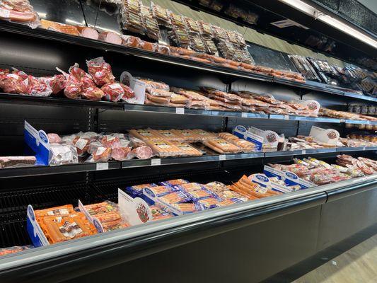 Don't have time to wait at the deli? Great selection of prepackaged meats to grab and go.