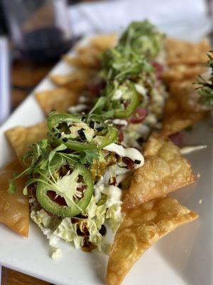 Ahi Tuna Nachos