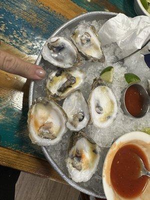 Worst oysters ever