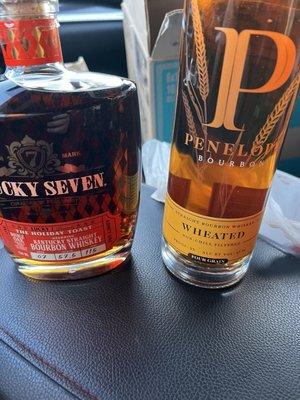 New Penelope wheated & lucky seven holiday toasted