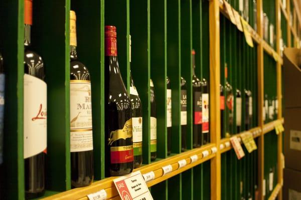 We have wines from all over the world. Check out our ever expanding import section!