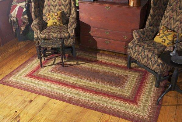 Great selection of braided rugs!