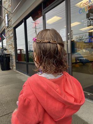 Toddler haircut and style