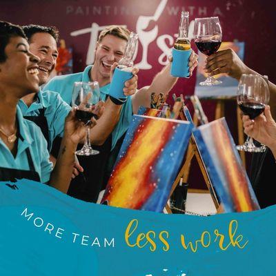 Team Building:
We specialize in not-so-corporate events to give your whole team a boost. They won't call in sick for this one!