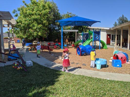 Children enjoying outside time!