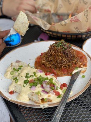 Crawfish Enchiladas