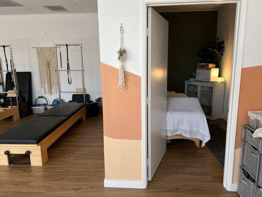 A perfectly inviting massage studio within an amazing wellness studio --  a hidden gem in Culver City!