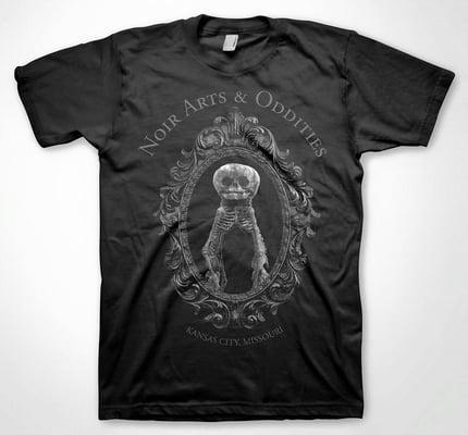 The Official Noir Arts & Oddities tee is now available!