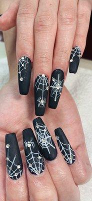 Cute spiders web