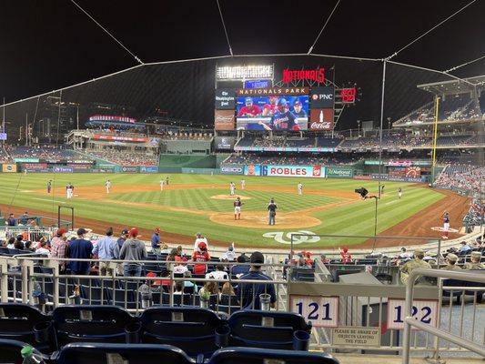 Victor Robles up to bay!