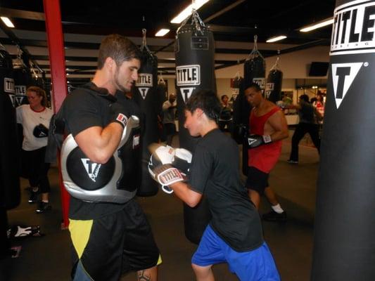 Youth are welcome we start our young Boxers off at 8 years old and up.