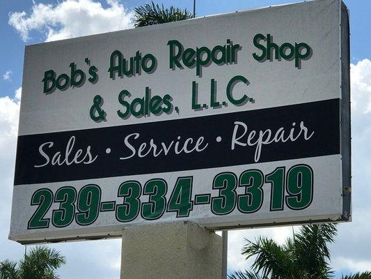 Bob’s Auto Repair Shop and Sales