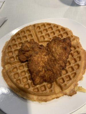 Chicken and waffles