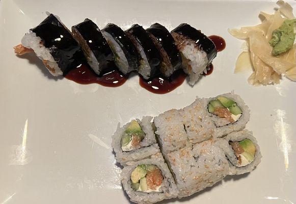 Key awest roll & Philadelphia roll