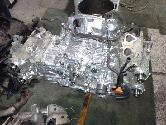 New turbo long block