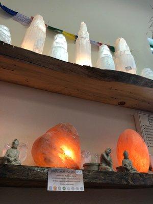 Himalayan Salt and Selenite Lamps