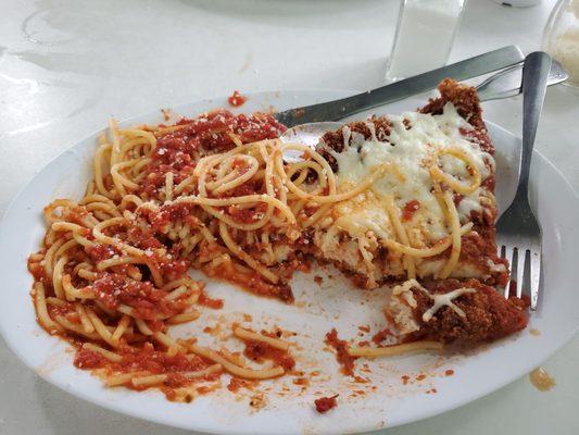 Chicken parmesan