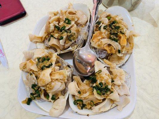 Oyster with Ginger and Scallions