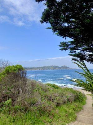 Ribera beach aka Middle Beach , Carmel CA  4/14/2021