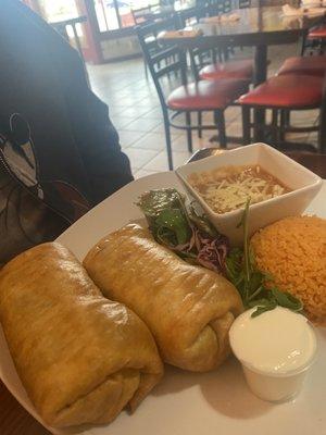 4. Chimichangas for 2