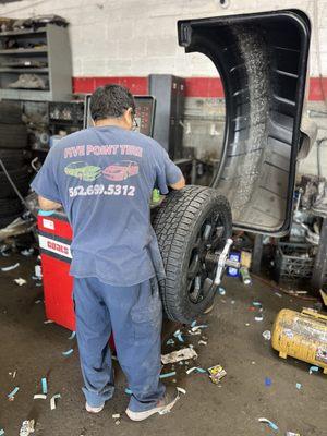 Llantas nuevas y Rotación y valanceo