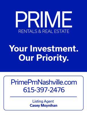 Prime Rentals & Real Estate