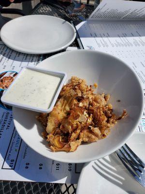 Fried artichokes