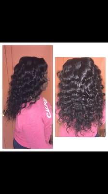 Fun wand curls....