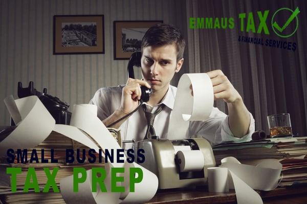 Small business tax preparation in Austin, Texas by Emmaus Tax & Financial Services.