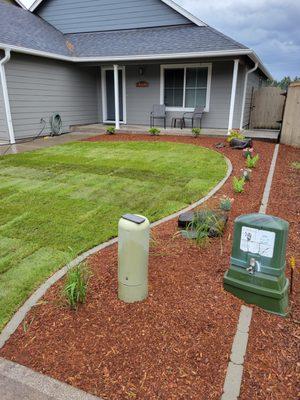 Front Yard after upgrade.