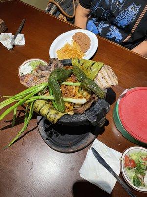 Molcajete for two