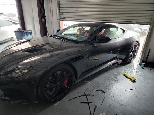 aston martin windshield