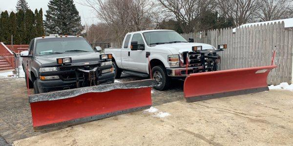 Our Snow Removal Trucks