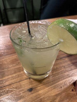 Smoked poblano marg