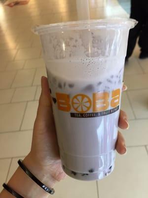 Taro cream tea